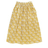 Women's Edie Midi Skirt Made With Liberty Fabric CAPEL MUSTARD Coco & Wolf