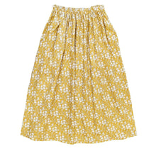  Women's Edie Midi Skirt Made With Liberty Fabric CAPEL MUSTARD Coco & Wolf