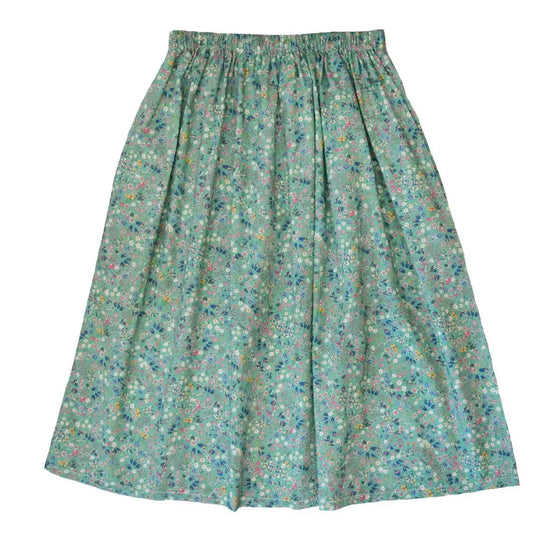 Women's Edie Midi Skirt Made With Liberty Fabric DONNA LEIGH Coco & Wolf