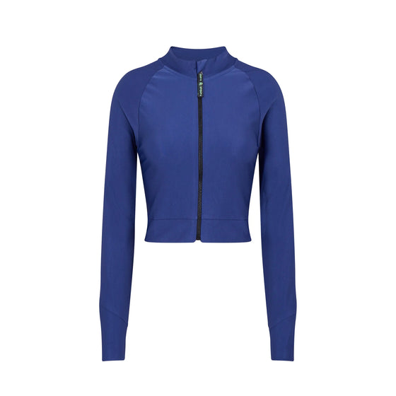 Women's Mid-Layer Jacket - Navy numbatsport