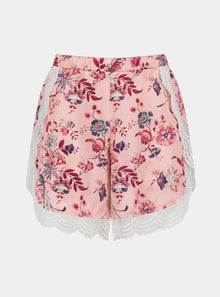  Women's Silk Bed Shorts Made With Liberty Fabric JANNAH Coco & Wolf