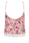 Women's Silk Camisole Top Made With Liberty Fabric JANNAH Coco & Wolf