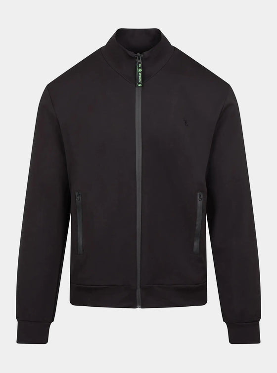 Women's Track Jacket - Black numbatsport