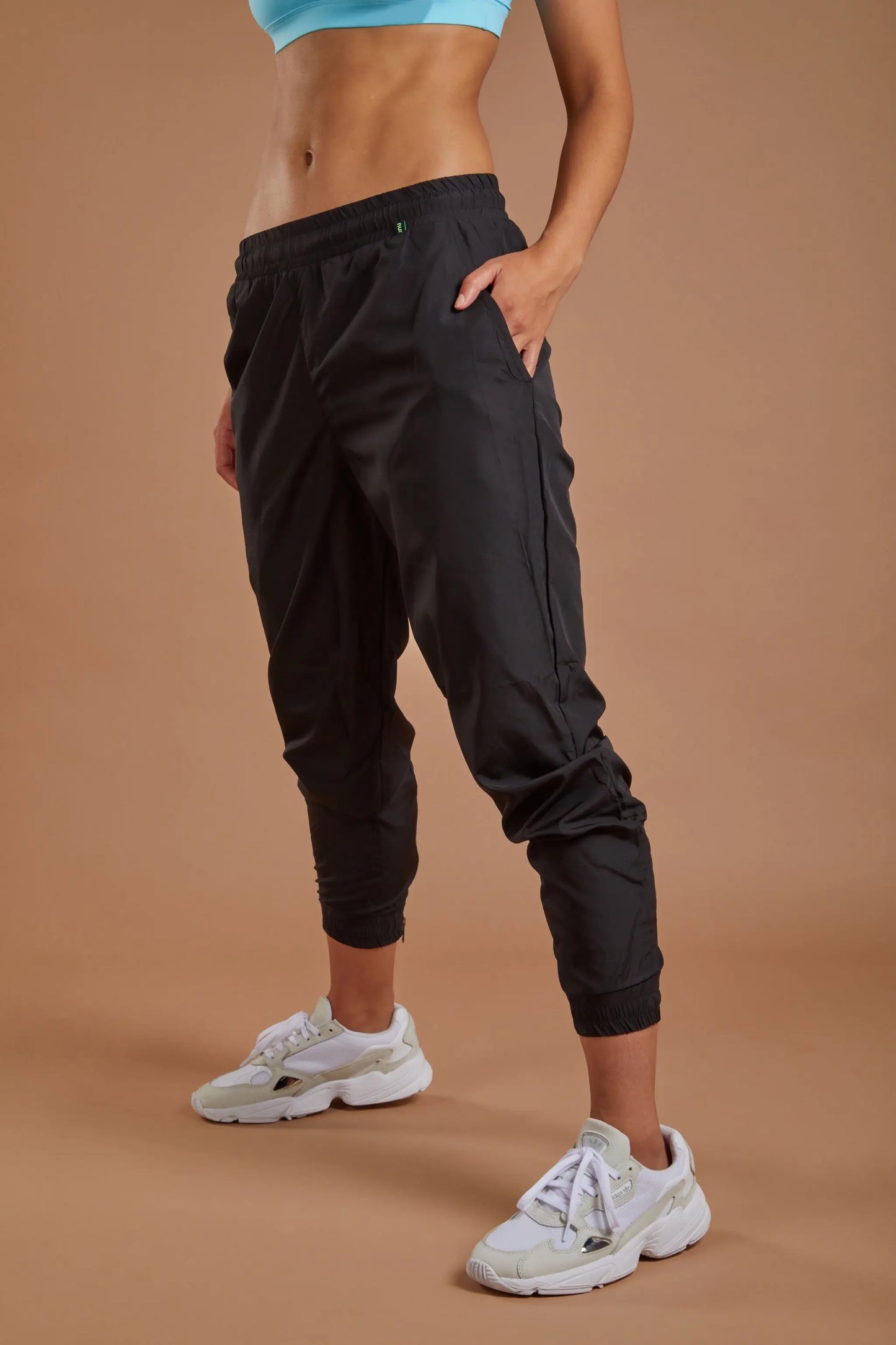 Women's Track Pants - Black numbatsport