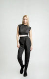 Women's Track Pants - Black numbatsport