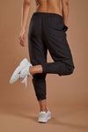 Women's Track Pants - Black numbatsport