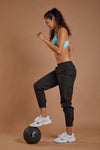 Women's Track Pants - Black numbatsport