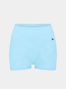  Women's Training Shorts - Sky Blue numbatsport