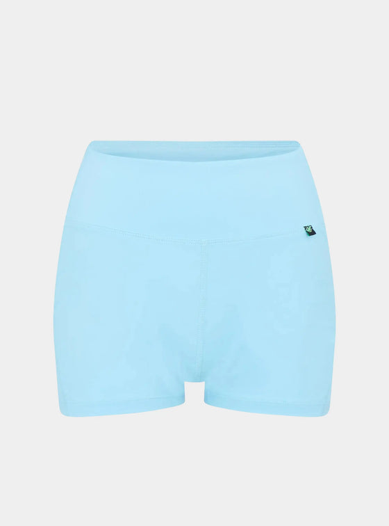 Women's Training Shorts - Sky Blue numbatsport