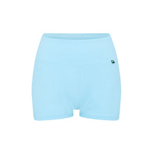  Women's Training Shorts - Sky Blue numbatsport