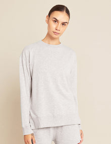  Grey Marl Women's Bamboo Lightweight Pullover Boody