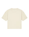 Womens Organic Cotton Boxy T-Shirt in Natural Cotton hewn.