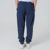 Womens Organic Cotton Relaxed-Fit Joggers in Cloud Grey Marl hewn.