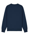 Womens Organic Cotton Relaxed-Fit Sweatshirt in Midnight Navy hewn.