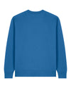 Womens Organic Cotton Relaxed-Fit Sweatshirt in Morpho Blue hewn.