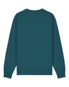 Womens Organic Cotton Relaxed-Fit Sweatshirt in Ocean Blue hewn.