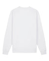 Womens Organic Cotton Relaxed-Fit Sweatshirt in Snow White hewn.