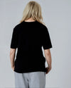 Womens Organic Cotton Relaxed-Fit T-Shirt in Azalea Pink hewn.