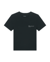 Womens Organic Cotton Fitted T-Shirt in Jet Black