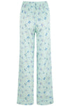 Poppy Glacier Butterfly Silk Trouser