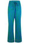 Poppy Rainforest Stripe Silk Trouser
