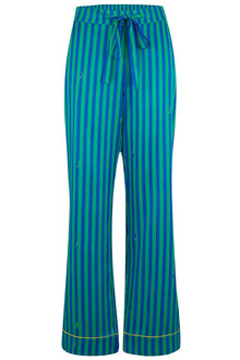  Poppy Rainforest Stripe Silk Trouser