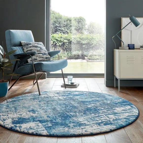 Wonderlust Round Rug Dunelm