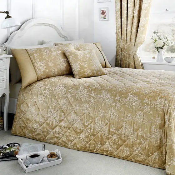 Woven Jasmine Bedspread Dunelm