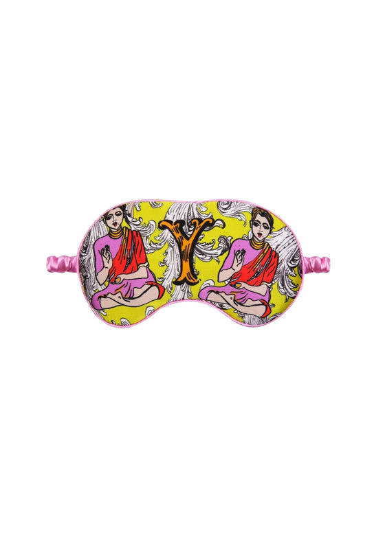 Y for Yoga Silk Eye Mask Jessica Russell Flint