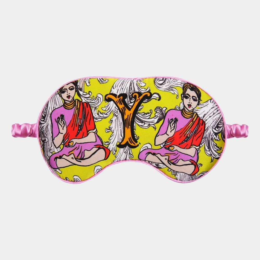 Y for Yoga Silk Eye Mask Jessica Russell Flint