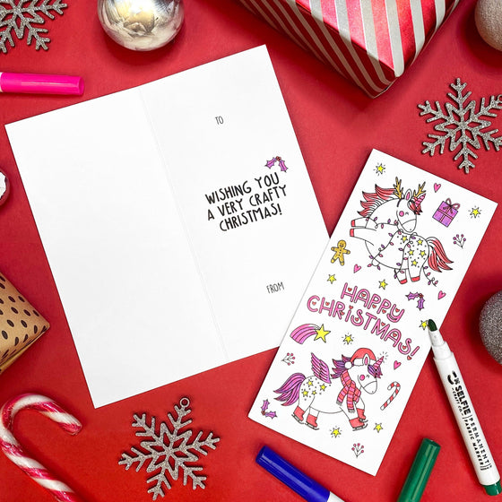 Merry Kittymas Colour in Pyjamas Selfie Craft Co