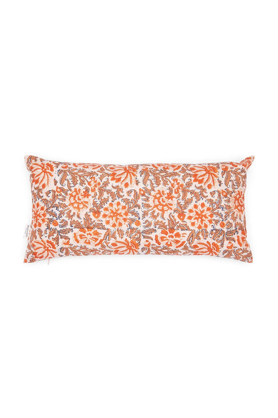 Zaha Silk Reversible Bolster Cushion Daughters of Gaea