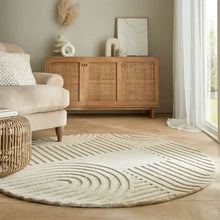  Zen Garden Round Wool Rug Dunelm