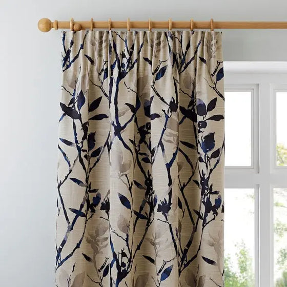 Zen Jacquard Pencil Pleat Curtains Dunelm