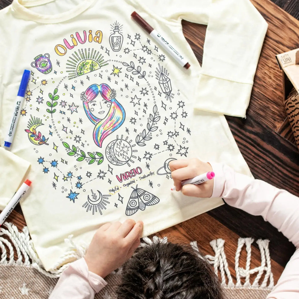 Zodiac Colour in T-Shirt Selfie Craft Co