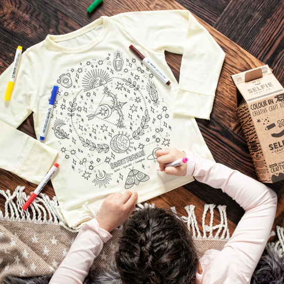 Zodiac Colour in T-Shirt Selfie Craft Co