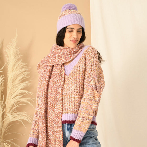 Amy Jumper, Hat & Scarf Set