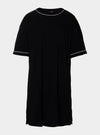 Bamboo Classic Tee Dress in Black