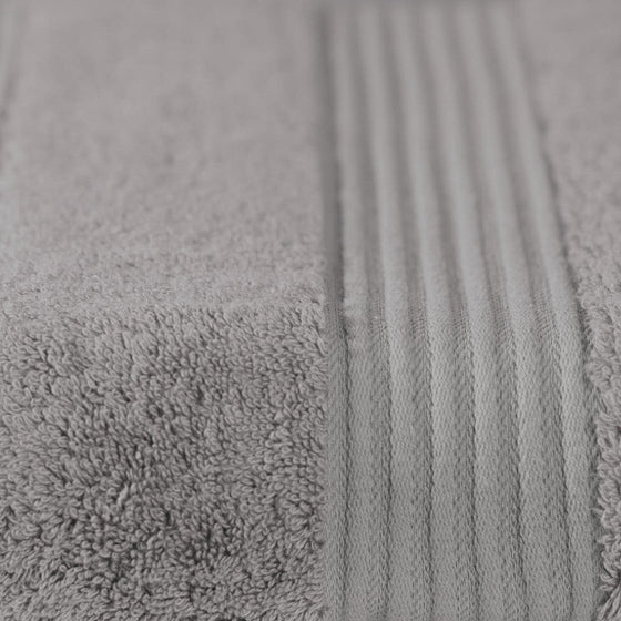 Luxury Bamboo Towel Set in Grey