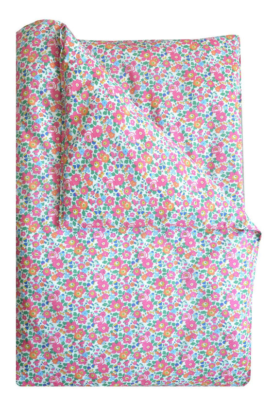 Bedding Made With Liberty Fabric BETSY DEEP PINK