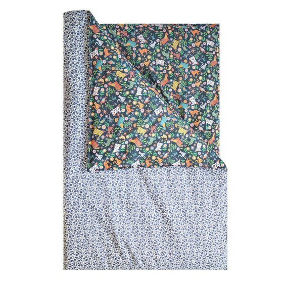 Folk Tails & Floral Stencil Liberty Bedding