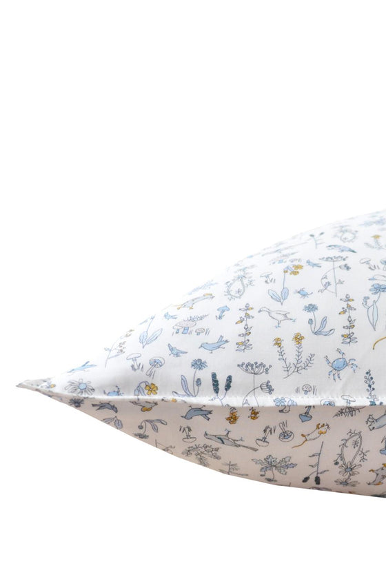 Bedding Made With Liberty Fabric THEO BLUE