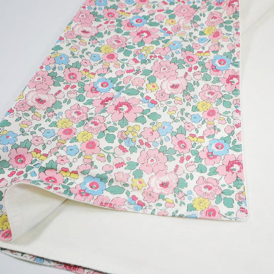 Blanket Made With Liberty Fabric BETSY CANDY FLOSS