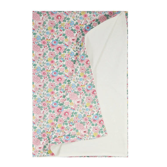 Blanket Made With Liberty Fabric BETSY CANDY FLOSS