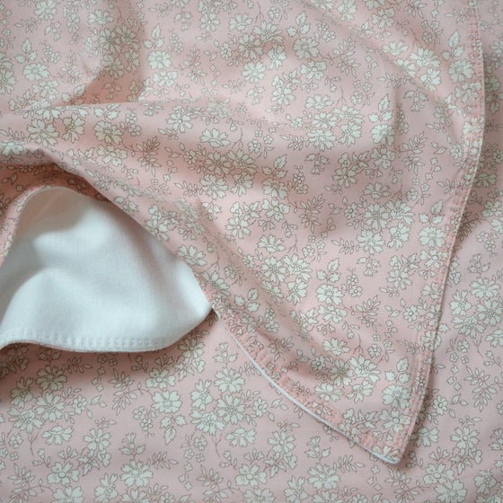 Blanket Made With Liberty Fabric CAPEL PINK