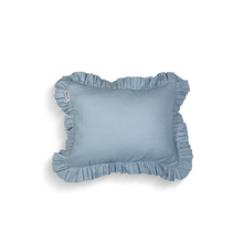  Mini Cotton Ruffled Pillowcase, Butterfly Blue