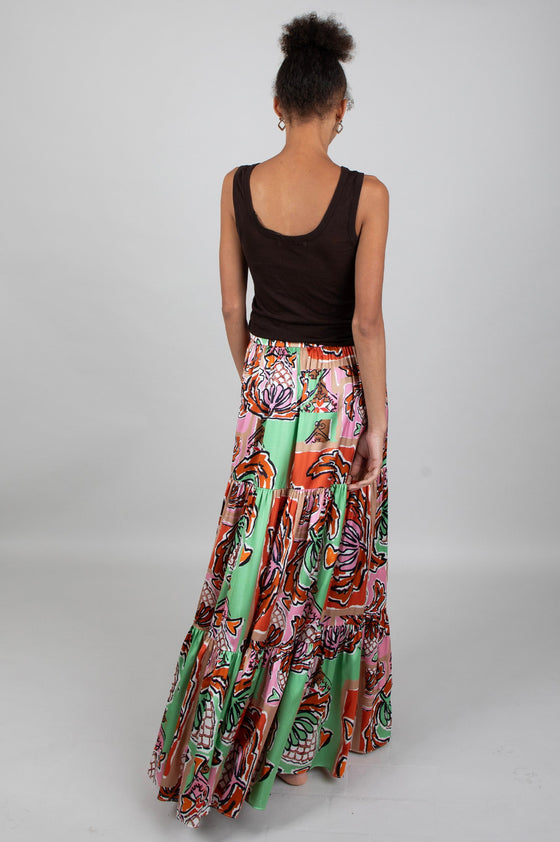 Calliope Tiered Maxi Skirt