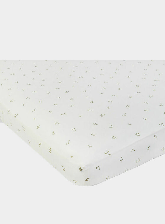 Cotbed Fitted Sheet - Nature Trail