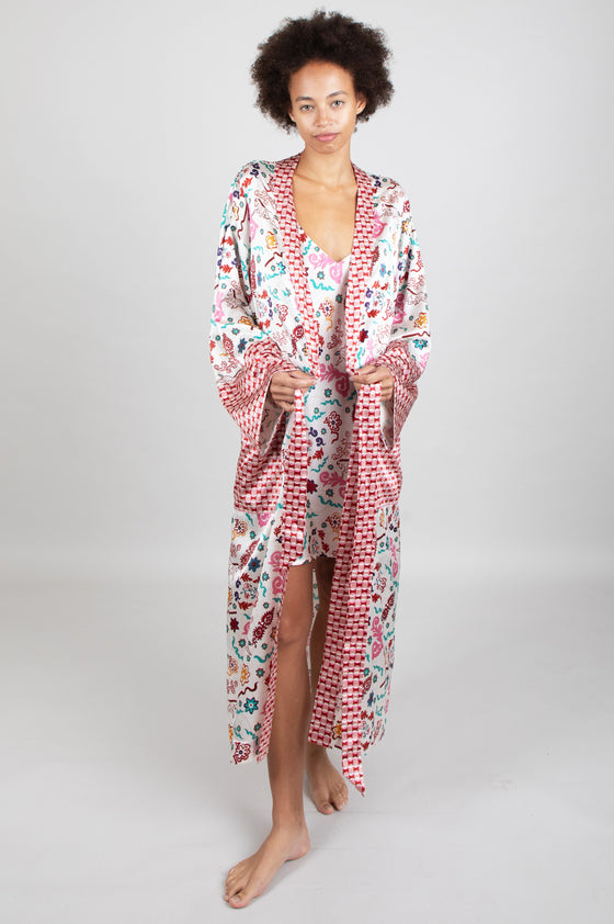 Danpatch Silk Long Robe