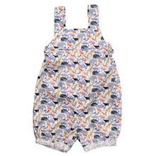  Dillan Romper Made With Liberty Fabric QUEUE for the ZOO YELLOW